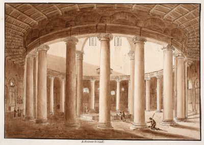 Santo Stefano Rotondo by Agostino Tofanelli